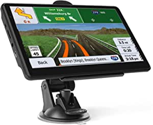 7in Sistema de Navegação GPS para carro com 47 países Mapas, Sistema de Navegação GPS Touch Screen Sistema de